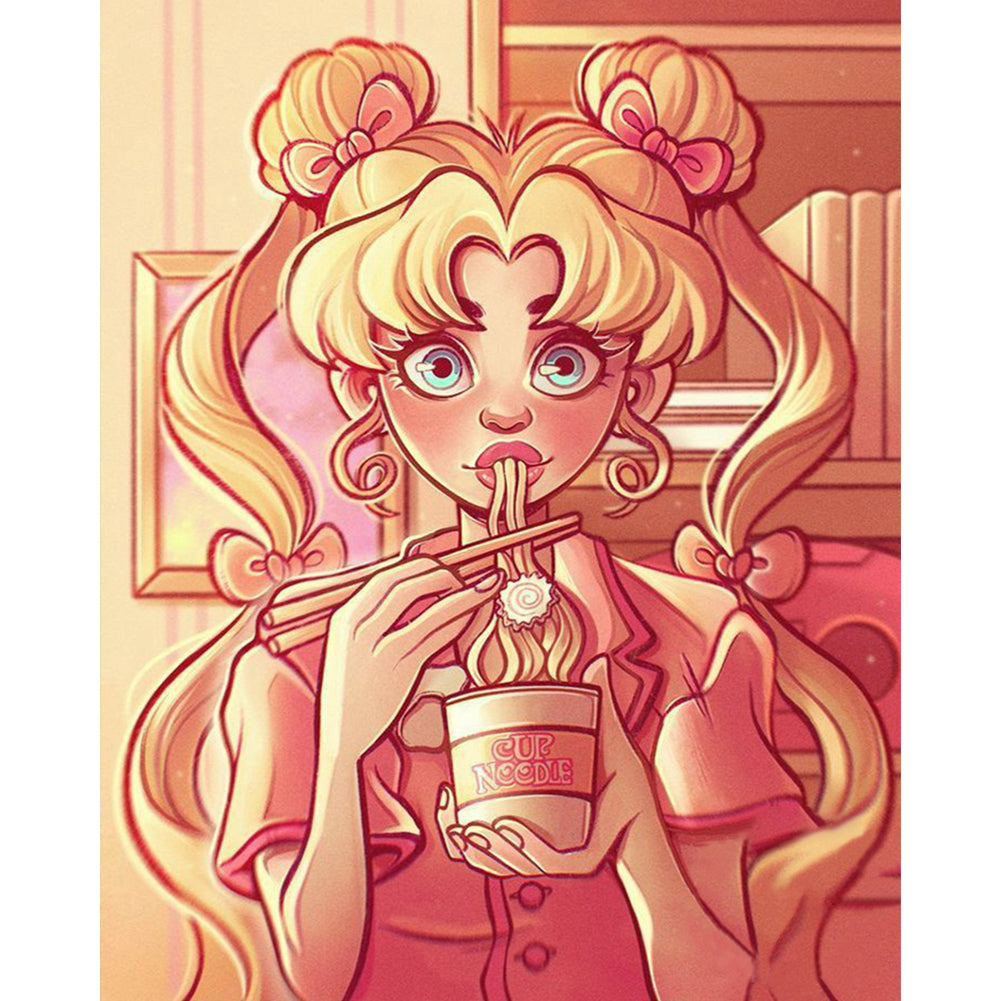 Diamond Painting - Full Round - European and American style Sailor Moon (40*50CM)