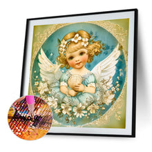 Load image into Gallery viewer, Diamond Painting - Full Round - Fashion shell angel girl (40*40CM)
