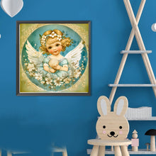 Load image into Gallery viewer, Diamond Painting - Full Round - Fashion shell angel girl (40*40CM)
