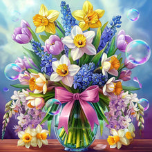 Load image into Gallery viewer, Diamond Painting - Full Round - Daffodil (40*40CM)
