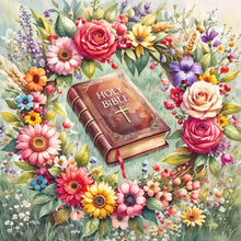 Load image into Gallery viewer, Diamond Painting - Full Round - Bible wreath (40*40CM)
