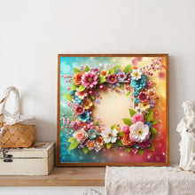 Load image into Gallery viewer, Diamond Painting - Full Round - Square wreath (40*40CM)
