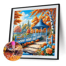 Load image into Gallery viewer, Diamond Painting - Full Round - Autumn maple leaf courtyard (40*40CM)
