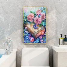 Load image into Gallery viewer, Diamond Painting - Full Round - Crystal flower book butterfly (40*60CM)
