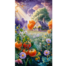 Load image into Gallery viewer, Diamond Painting - Full Round - Tomato bush house (40*70CM)
