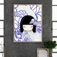 Load image into Gallery viewer, Diamond Painting - Full Round - Kimono doll (30*40CM)
