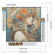 Load image into Gallery viewer, Diamond Painting - Full Round - Cold goddess (40*40CM)
