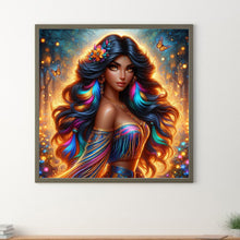 Load image into Gallery viewer, Diamond Painting - Full Round - Backlit goddess (40*40CM)
