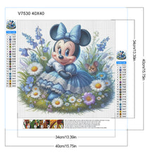 Load image into Gallery viewer, Diamond Painting - Full Round - Flower bush Minnie (40*40CM)
