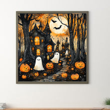 Load image into Gallery viewer, Diamond Painting - Full Round - Halloween soul night (40*40CM)
