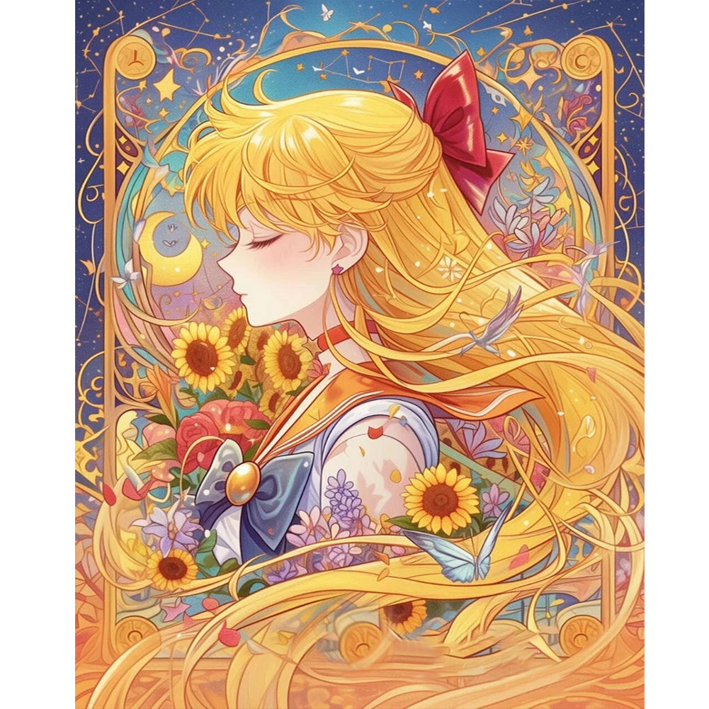Diamond Painting - Full Round - Aino Minako (40*50CM)