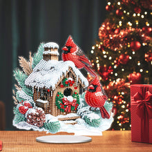Load image into Gallery viewer, Christmas Table Top Diamond Painting Ornament Kits for Home Office Desktop Decor
