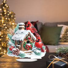 Load image into Gallery viewer, Christmas Table Top Diamond Painting Ornament Kits for Home Office Desktop Decor
