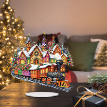 Load image into Gallery viewer, Christmas Table Top Diamond Painting Ornament Kits for Home Office Desktop Decor
