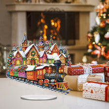 Load image into Gallery viewer, Christmas Table Top Diamond Painting Ornament Kits for Home Office Desktop Decor

