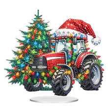 Load image into Gallery viewer, Christmas Table Top Diamond Painting Ornament Kits for Home Office Desktop Decor
