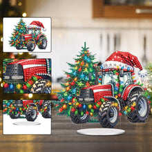 Load image into Gallery viewer, Christmas Table Top Diamond Painting Ornament Kits for Home Office Desktop Decor
