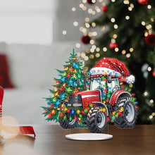Load image into Gallery viewer, Christmas Table Top Diamond Painting Ornament Kits for Home Office Desktop Decor
