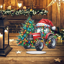 Load image into Gallery viewer, Christmas Table Top Diamond Painting Ornament Kits for Home Office Desktop Decor
