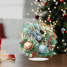 Load image into Gallery viewer, Christmas Table Top Diamond Painting Ornament Kits for Home Office Desktop Decor
