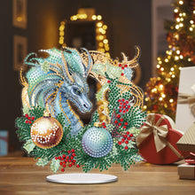 Load image into Gallery viewer, Christmas Table Top Diamond Painting Ornament Kits for Home Office Desktop Decor
