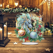 Load image into Gallery viewer, Christmas Table Top Diamond Painting Ornament Kits for Home Office Desktop Decor
