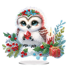 Load image into Gallery viewer, Christmas Table Top Diamond Painting Ornament Kits for Home Office Desktop Decor

