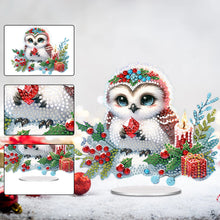Load image into Gallery viewer, Christmas Table Top Diamond Painting Ornament Kits for Home Office Desktop Decor
