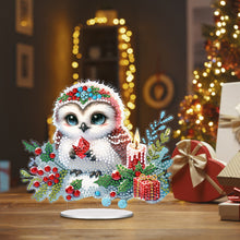 Load image into Gallery viewer, Christmas Table Top Diamond Painting Ornament Kits for Home Office Desktop Decor
