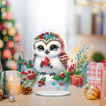 Load image into Gallery viewer, Christmas Table Top Diamond Painting Ornament Kits for Home Office Desktop Decor
