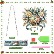 Load image into Gallery viewer, Acrylic Special Shape Christmas Ball DIY Diamond Art Pendant Kit for Wall Window
