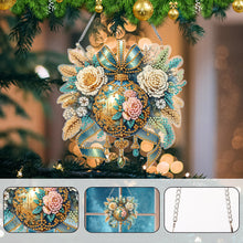Load image into Gallery viewer, Acrylic Special Shape Christmas Ball DIY Diamond Art Pendant Kit for Wall Window
