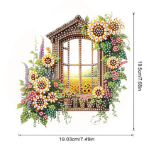Load image into Gallery viewer, Acrylic Special Shape Christmas Ball DIY Diamond Art Pendant Kit for Wall Window
