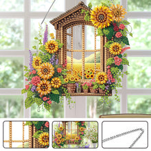 Load image into Gallery viewer, Acrylic Special Shape Christmas Ball DIY Diamond Art Pendant Kit for Wall Window
