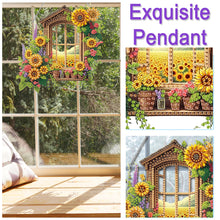 Load image into Gallery viewer, Acrylic Special Shape Christmas Ball DIY Diamond Art Pendant Kit for Wall Window
