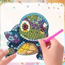 Load image into Gallery viewer, 6Pcs Acrylic Animals Diamond Painting Refrigerator Magnet for Fridge Whiteboards
