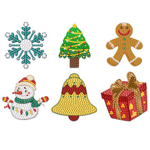 Load image into Gallery viewer, 6Pcs Acrylic Animals Diamond Painting Refrigerator Magnet for Fridge Whiteboards
