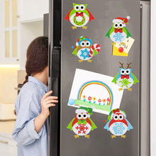 Load image into Gallery viewer, 6Pcs Acrylic Animals Diamond Painting Refrigerator Magnet for Fridge Whiteboards
