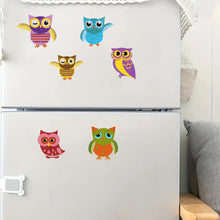 Load image into Gallery viewer, 6Pcs Acrylic Animals Diamond Painting Refrigerator Magnet for Fridge Whiteboards
