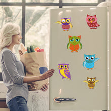 Load image into Gallery viewer, 6Pcs Acrylic Animals Diamond Painting Refrigerator Magnet for Fridge Whiteboards
