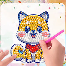 Load image into Gallery viewer, 6Pcs Acrylic Animals Diamond Painting Refrigerator Magnet for Fridge Whiteboards
