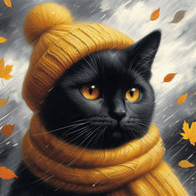 Load image into Gallery viewer, Diamond Painting - Full Round - Cat in the Hat (40*40CM)
