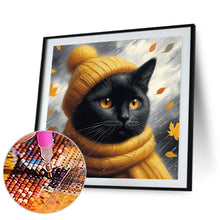 Load image into Gallery viewer, Diamond Painting - Full Round - Cat in the Hat (40*40CM)
