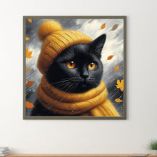 Load image into Gallery viewer, Diamond Painting - Full Round - Cat in the Hat (40*40CM)
