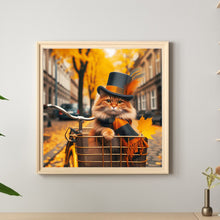 Load image into Gallery viewer, Diamond Painting - Full Round - Cat in the Hat (40*40CM)
