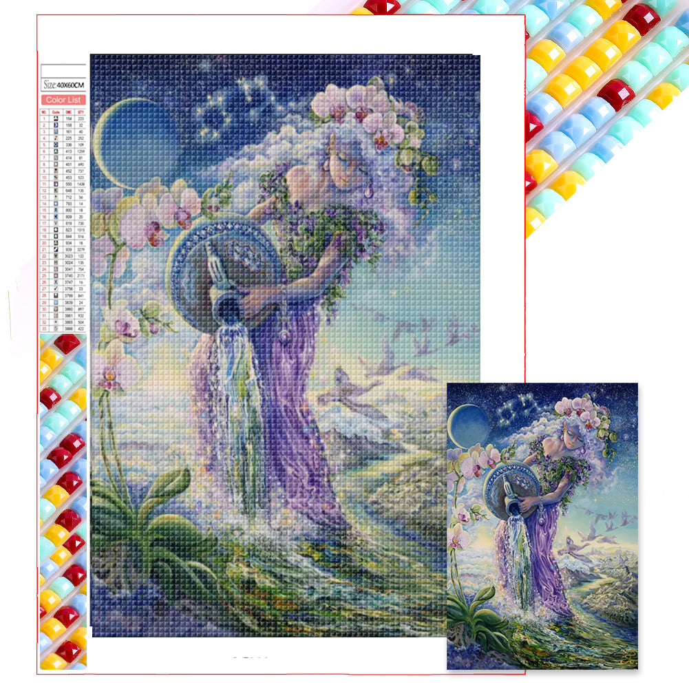 Diamond Painting - Full Square - Aquarius (40*60CM)