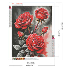 Load image into Gallery viewer, Diamond Painting - Full Round - Red roses (40*50CM)

