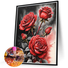 Load image into Gallery viewer, Diamond Painting - Full Round - Red roses (40*50CM)
