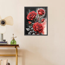 Load image into Gallery viewer, Diamond Painting - Full Round - Red roses (40*50CM)
