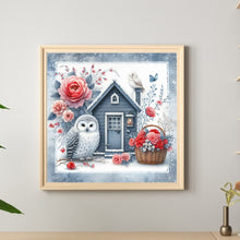 Load image into Gallery viewer, Diamond Painting - Full Round - Garden Owl (40*40CM)
